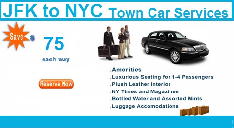 JFK airport limo and Town car service 